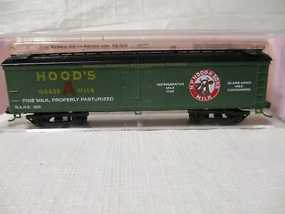 Roundhouse 8278 Hood's Grade A Milk 50' Reefer Rd# GARE 803 N Scale • $20