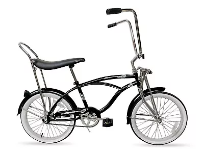 20  Lowrider Bike Beach Cruiser Bicycle Micargi Hero Boy Black Classic Cruiser • $294.99