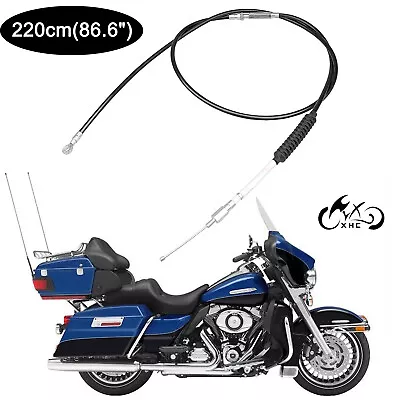 86.6  Black Clutch Cable For Harley Electra Glide Road King Classic FLHRC FLHTC • $16.98