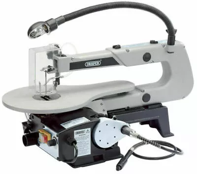 Draper Variable Speed Fretsaw With Flexible Drive Shaft And Work Light (22791) • £214.99