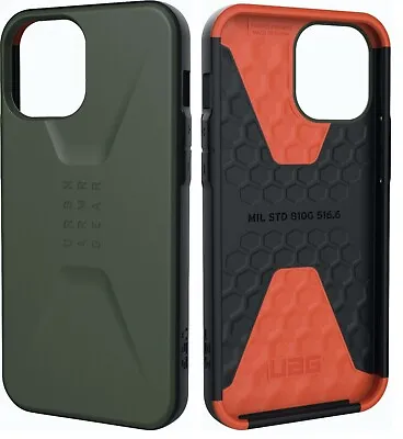 $9.99 • Buy UAG Civilian Series Hard Shell Case For IPhone 12 Pro Max 6.7inch - Olive - NEW