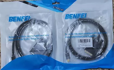 BRAND NEW BENFEI Mini DisplayPort To DVI  6ft Cable *2 Pack* • $6.99