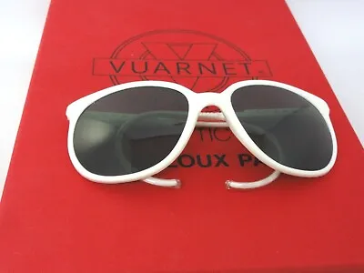 Vuarnet 3002 Bla 002 Cateye Vintage Cable Hook Sunglasses  Px 3000 Glacier • $91.80