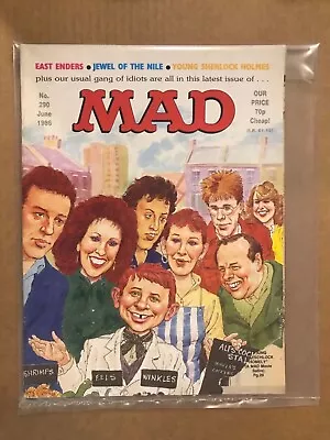 MAD MAGAZINE #290 JUNE 1986: Eastenders Jewel Of The Nile (UK Ed) • £4.99