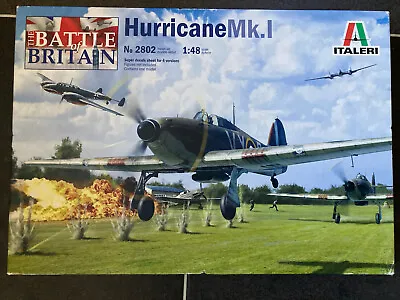 Italeri Battle Britain Hurricane 2802  1/48 Kit Mint • £21.99