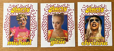 Party Monster Promo Cards Marilyn Manson Macaulay Culkin Alig Chloe NYC Club Kid • $49.99