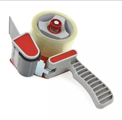 Tape Gun Dispenser Heavy Duty Metal Hand Parcel Packing 48mm-50mm 2 Inch Rolls • £7.99