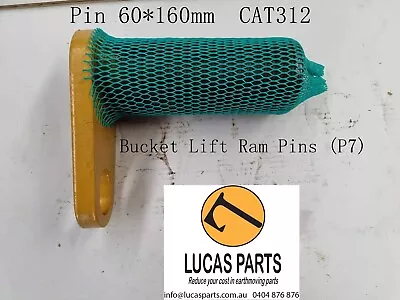 Excavator Pin 60*160mm  ID*TL Bucket Lift Ram Pins (P7)  CAT312 • $146.90