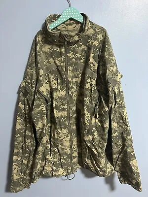 ECWCS ADS Level 4 Wind Jacket X-LARGE LONG ACU Pattern • $49.75