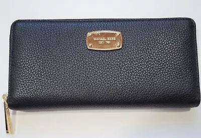 New Michael Kors Jet Set Item Za Continental Leather Wallet 38s7cttz7l $148 • $69