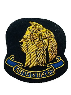 SAS Artists Rifles Military Blazer Badge Wire Bullion Badge • £11.50