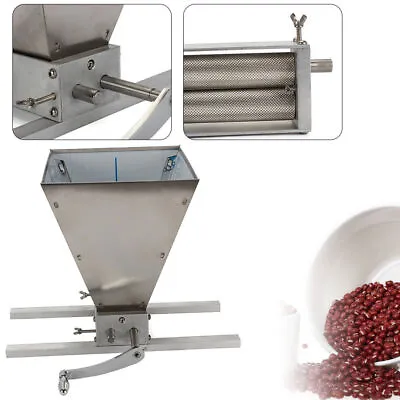 Manual Corn Grinder Flour Maker Wheat Grain Nut Mill Grinder Cereal Machine 4L  • $71.25