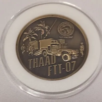 Lockheed Martin 2007 THAAD FTT-07 Pacific Missile Range Facility Challenge Coin • $49.99