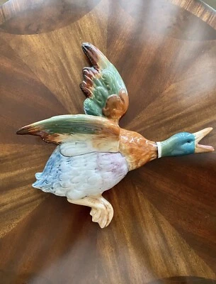 £300 • Buy Vintage Rare Large Size Beswick Bird Flying Mallard Duck Wall Plaque 596-0