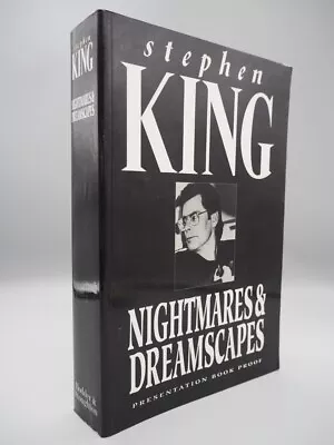 Stephen King Nightmares & Dreamscapes 1993 Presentation Book Proof Hodder • £4.20