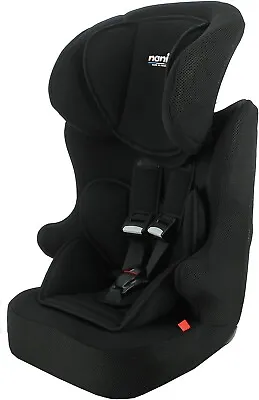 Nania Black Racer Booster Car Seat  Group 1/2/3 (9-36kg) Brand New Boxed • £44.99
