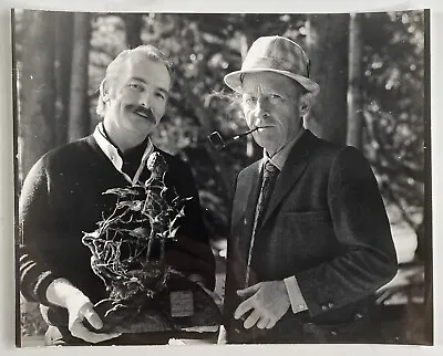 Malcolm Moran With Bing Crosby Photograph Black And White 8  X 10  • $5.90