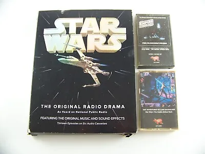 Star Wars Radio Drama 1993~ Empire Strikes Back Soundtrack & Adventure Cassettes • $12.99