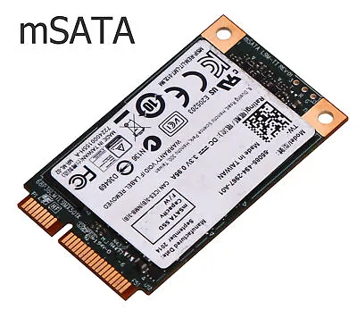 £46.06 • Buy 64GB SSD MZMPC064HBDR-000D1 Msata From Dell Alienware P39G M14x R3 00PM10 V444