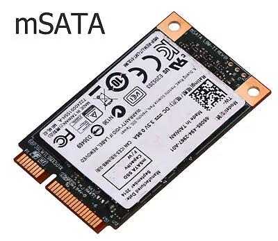 £46.06 • Buy 64GB SSD MZMPC064HBDR-000D1 Msata From Dell Alienware P39G M14x R3 00PM10 V444