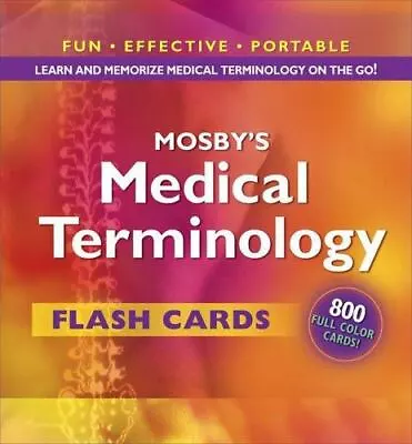 Mosby's Medical Terminology Flash Cards Mosby 9780323041270 • $15.21