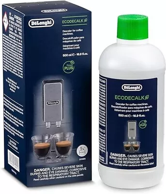 De'Longhi EcoDecalk DLSC500 Natural Descaler For Coffee Machines 500ML Pack • $54.95