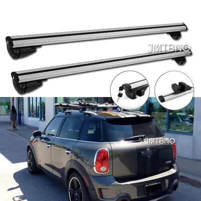 53''Roof Rack Cross Bar Luggage Carrier Side Rail For Mini Cooper Countryman US • $139.45