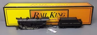 MTH 30-1111LP O Gauge Norfolk & Western Steam Locomotive & Tender #242 (3-Rail) • $229.77