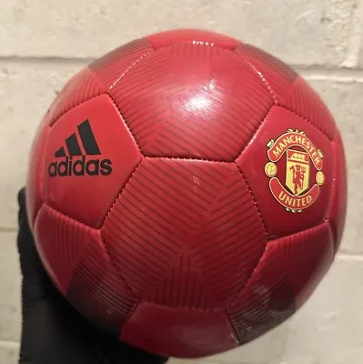 Adidas Manchester United Soccer Ball – Real Red/Black • $25