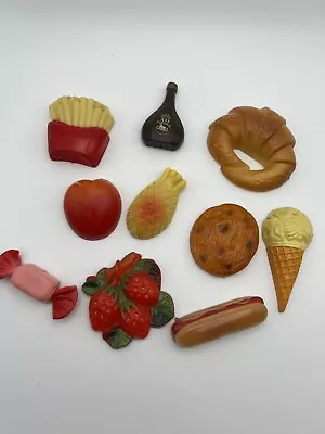 Vintage Food Magnets Lot (10 Pieces) • $7