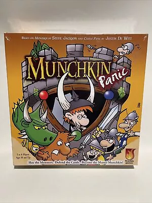 MUNCHKIN PANIC Steve Jackson Board Game First Edition 2014 Fireside NEW SEALED • $9.99