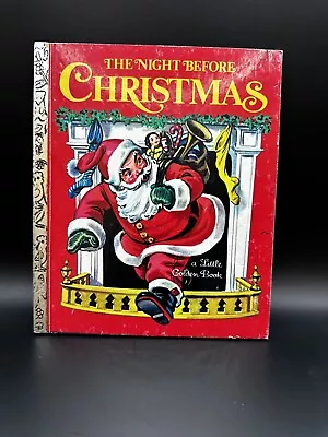 The Night Before Christmas (Little Golden Book) 1982 Clement C. Moore Vintage HC • $4