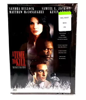 A Time To Kill (DVD 1996) Sandra Bullock Snapcase Brand New Sealed • $7.99