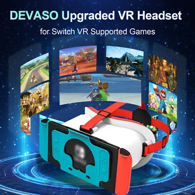 VR Headset For Nintendo Switch OLED Model/Nintendo Switch 3D VR Reality Glasses • $18.56