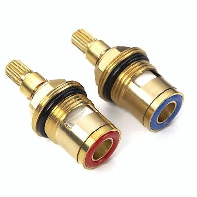 2x Kitchen Ceramic Tap Cartridge Valve Disc Insert Quarter Turn 1/2  20teeth • £4.51