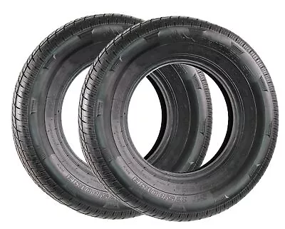 Two Rainier Radial ST175/80R13 Trailer Tires Load Range D 1610# 175/80 R 13 Tire • $88.97