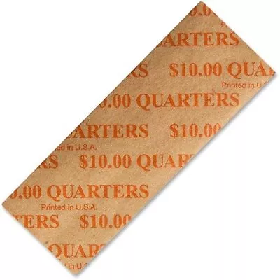 Iconex® Flat Coin WrappersQuarters10 Dollars/Wrapper1000/PkOe (ICX94190054) • $32.30