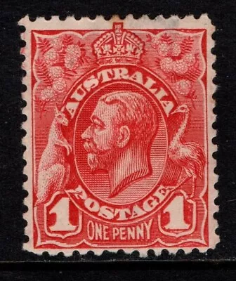 Australia 1913 King George V 1d One Penny Engraved SG17 Mint • $8.50