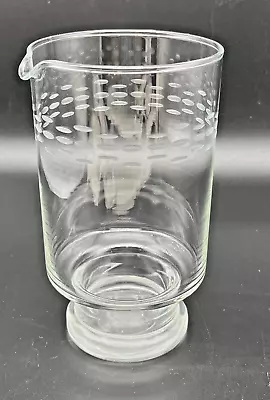 Vintage Discontinued Crystal Princess House Martini Cocktail Mixing Pitcher 6.5  • $15