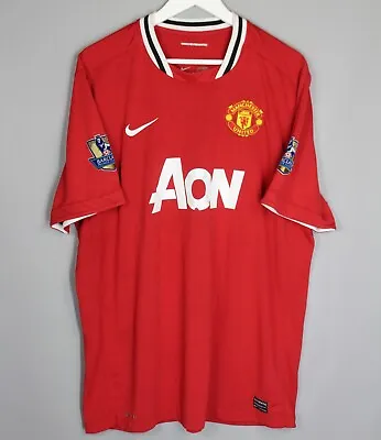 Manchester United 2011/2012 Home Football Jersey Shirt Nike Size Xxl #11 Giggs • $62.99