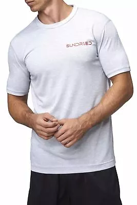 Men's Fitness Yoga Gym Eco T-Shirt Made From Recycled Coffee By Sundried • $16.16