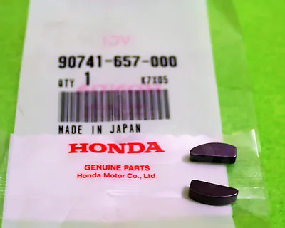 90741-657-000 X2 Oem Honda Acura B-series Camshaft Gear Woodruff Keys Pair  • $15.95