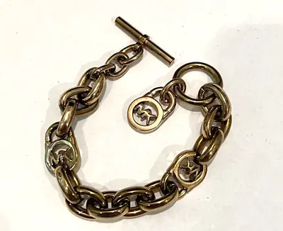 Michael Kors Rose Gold Padlock Mk Lock Bracelet R9 • $24