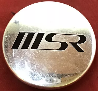 ONE USED MSR WHEELS Chrome CenterCap 10828 • $24.99