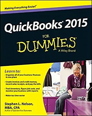 QuickBooks 2015 For Dummies® Paperback Stephen L. Nelson • £5.59