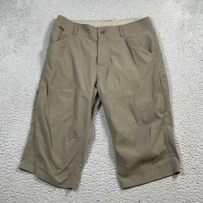 Kuhl Capri Shorts Men's 32 Flat Front Zip Pockets Lightweight Outdoor Hiking • $28