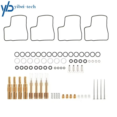 $15.32 • Buy 4Pcs Carburetor Rebuild Repair Kit Fit For Honda V65 Magna VF1100C Sabre VF1100S