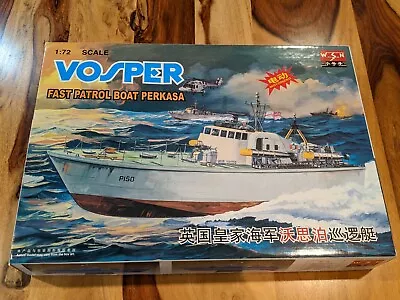 Wasan Vosper Fast Patrol Boat Perkasa Motorized  Model Kit #02504 Unassembled  • $129.99