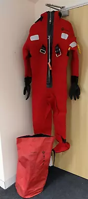 Crewsaver Neoprene Abandonment Immersion Suit UNIVERSAL SIZE + Bag & Inforgraphi • £59.99