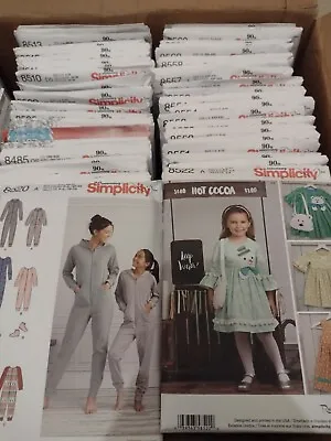 £5 • Buy New Assorted Sewing Patterns Simplicity Range 8460 – 8566